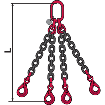 Eslinga de cadena Modelo 4