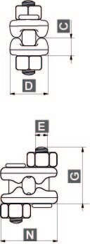 Croquis sujetacables Crosby G-429 Croquis sujetacables Crosby G-429