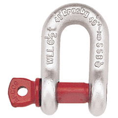 Grillete Crosby Grado 6 con pasador cabeza plana G-210
