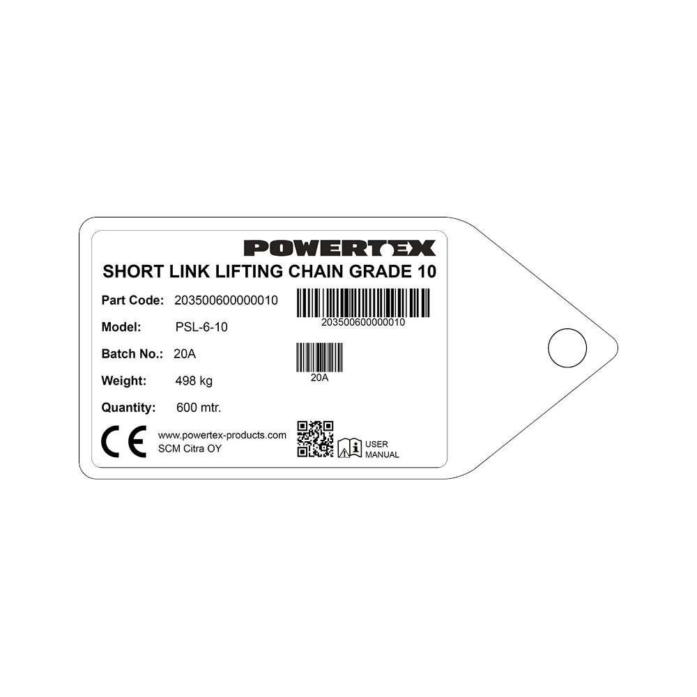Cadena de elevación POWERTEX 