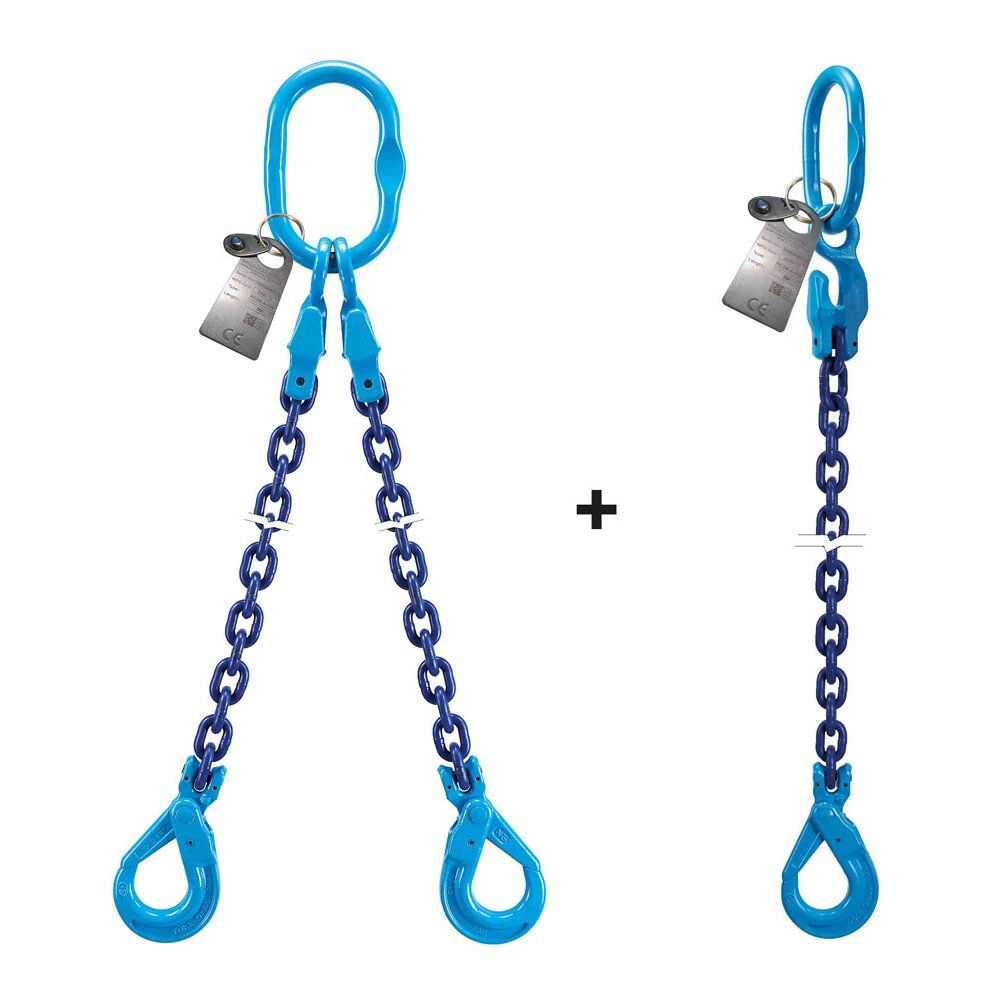 Eslinga de cadena de un y dos ramales POWERTEX en caja PCSB-A-026