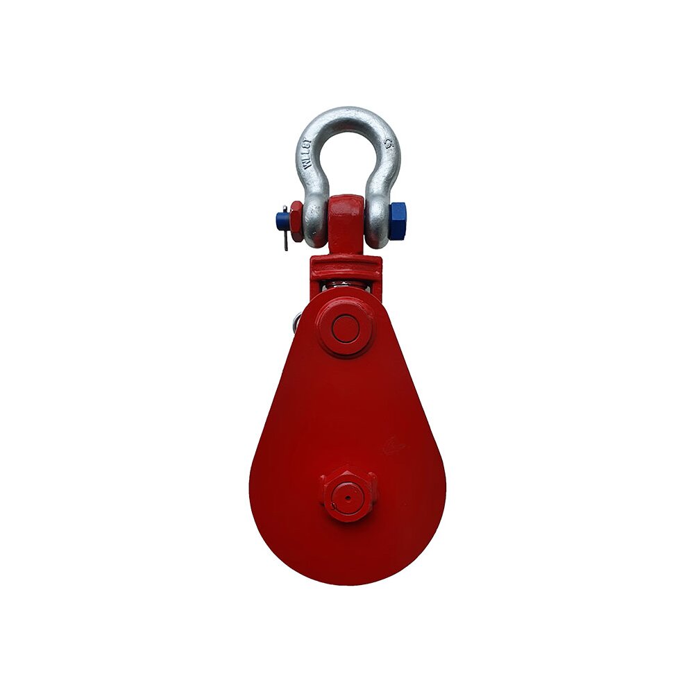 Polea POWERTEX con grillete 8t