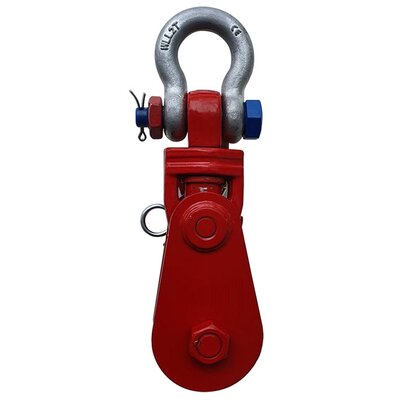 Croquis polea POWERTEX con grillete 2t