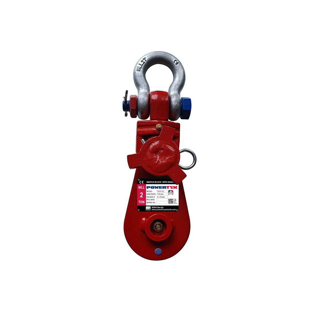 POWERTEX PASTECA DE REENVÍO CON GRILLETE PSBS-S2