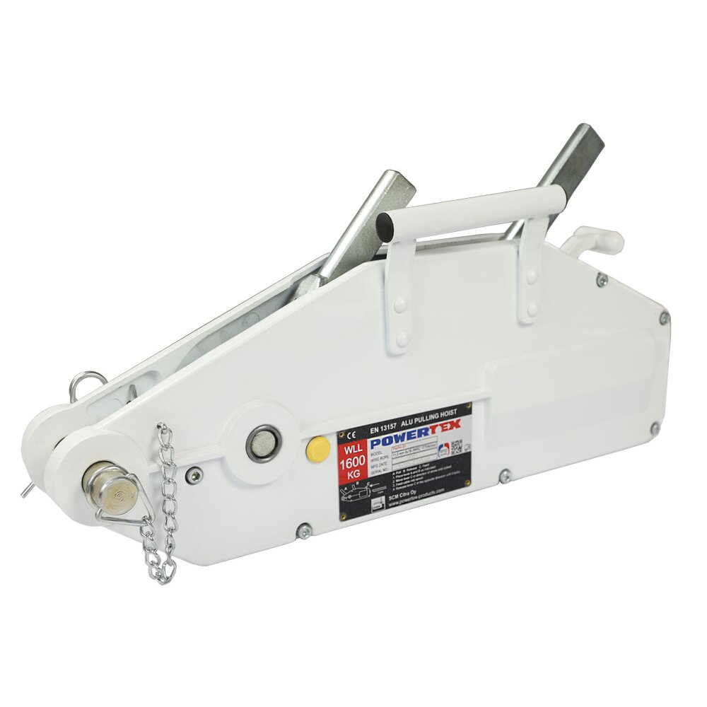 Polipasto de cable con carcasa de aluminio POWERTEX PAPH-S1