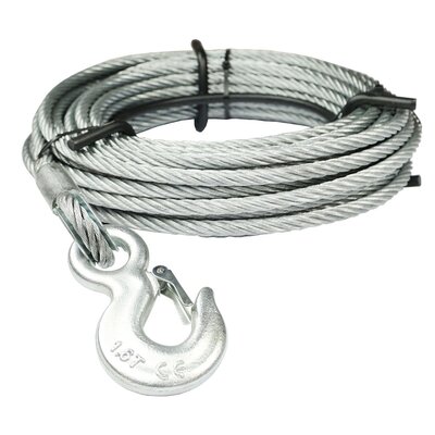 Cable de acero con gancho