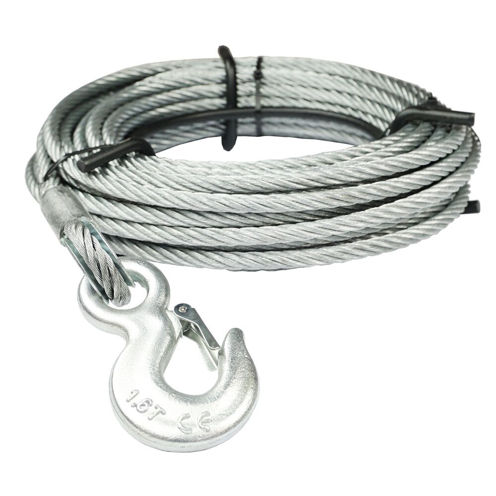 Cable de acero con gancho