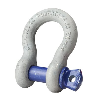 Grillete lira grado 6 con pasador cabeza plana Powertex