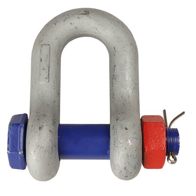 Grillete recto grado 6 con pasador tuerca Powertex