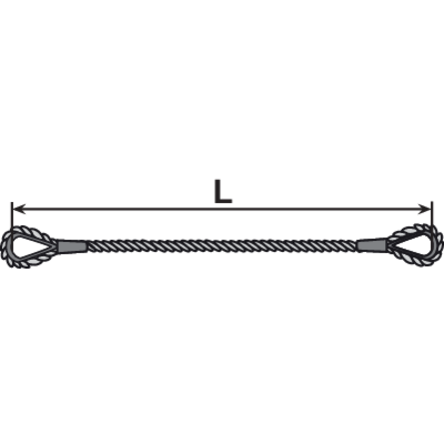Eslinga cable modelo 3