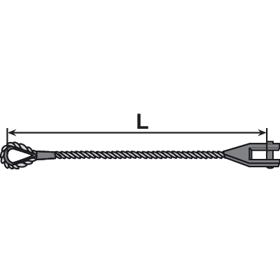 Eslinga cable modelo 6
