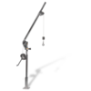 Grúa acero inox Davit Crane Ensign - 225kg