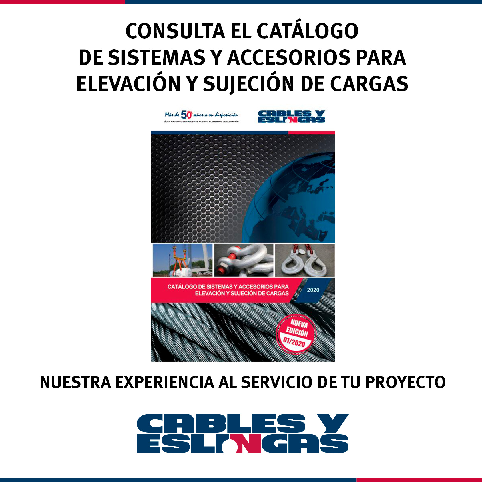 Elementos y Accesorios para Elevación y Sujeción de Cargas