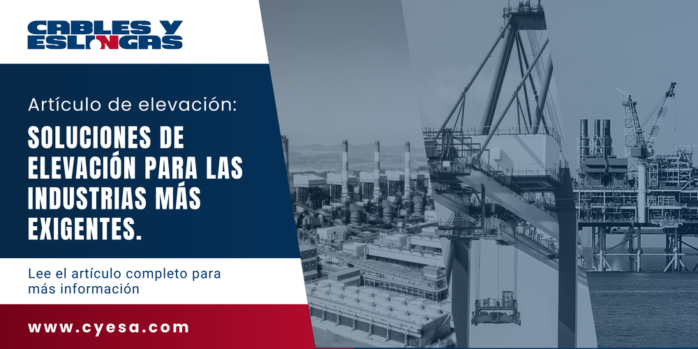 CYESA, soluciones de elevación para múltiples sectores
