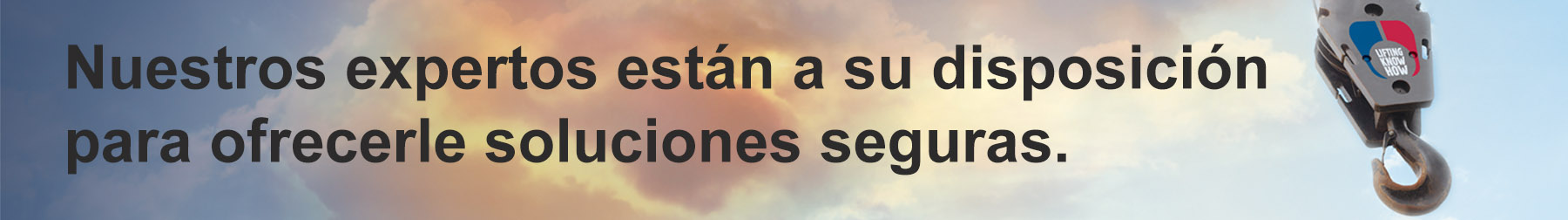 Banner contacto Estamos a su disposición para ofrecer soluciones seguras