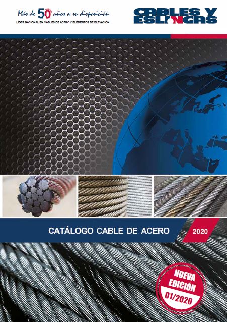 Portada catálogo cable de acero 2020_1 | Cables y Eslingas SLU